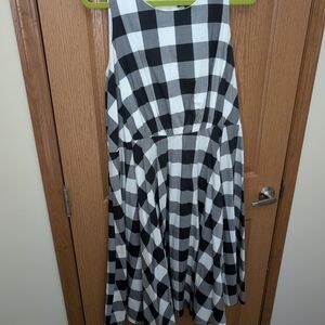 Lane Bryant Midi Dress in Elegant Black